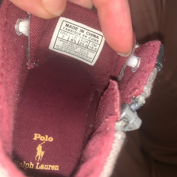 Toddler size 7 Polo Ralph Lauren shoes - Picture 2 of 7